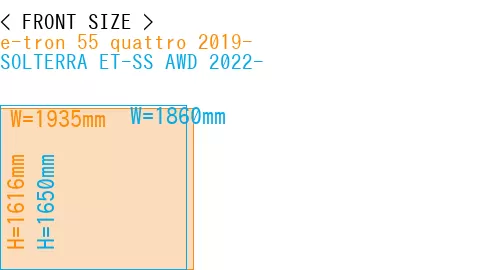 #e-tron 55 quattro 2019- + SOLTERRA ET-SS AWD 2022-